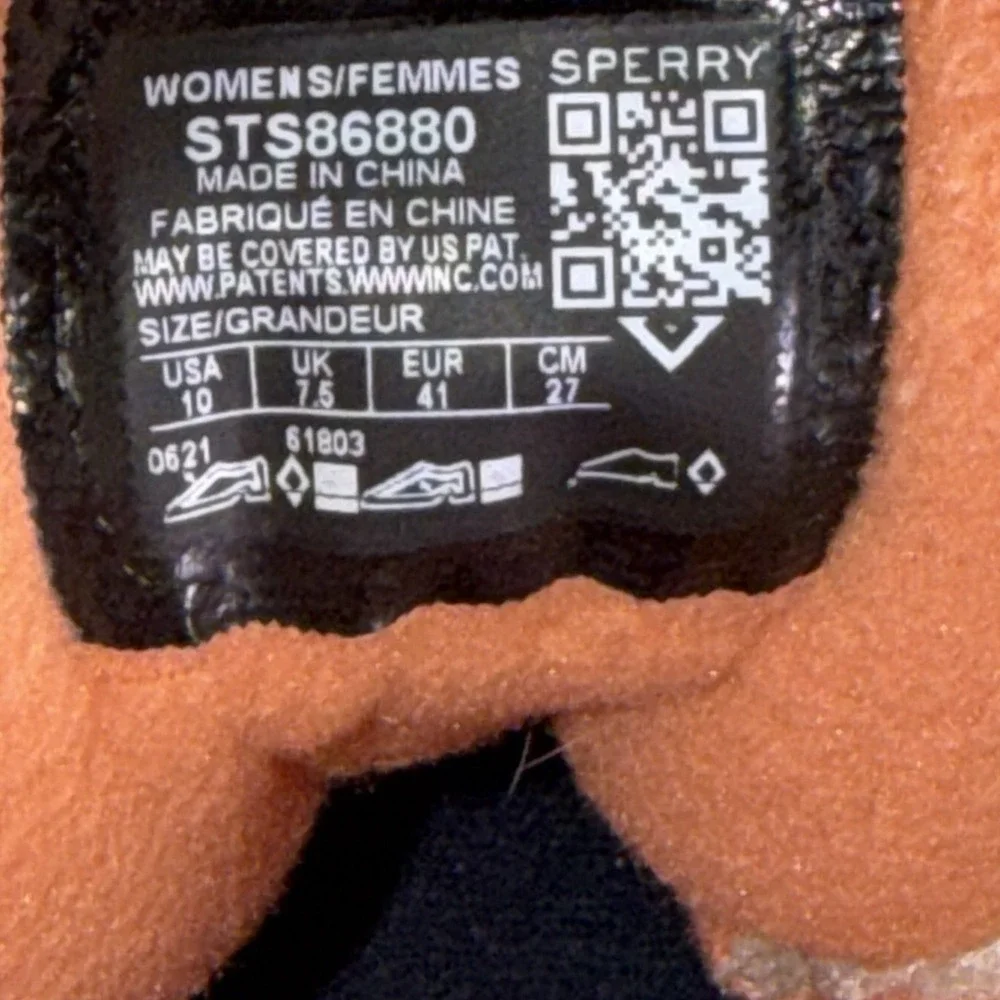 Sperry Syren Gulf Quilted Nylon‎ Pop Duck Boot Women's Microfleece Lined Size 10